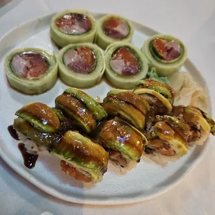 sashimi, sushi and sashimi, sushi, food