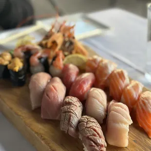 food, sushi and sashimi, sushi, sashimi