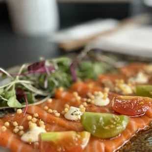 King Salmon Carpaccio