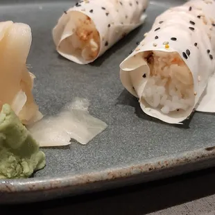 Baked Crab Hand Roll