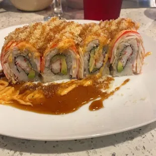 Volcano roll