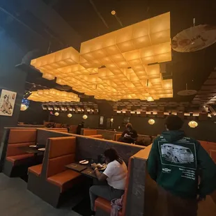 Dining area part of it. Feeling reminded me of a dance floor lol