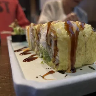 Fried Oyster Rolls and Spider Roll(5)