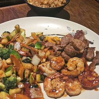 Hibachi Steak & Shrimp