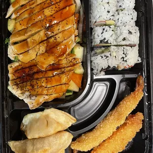 Bento Box Combo A (Teriyaki Chicken)