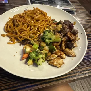 Hibachi Steak and Chicken Combo