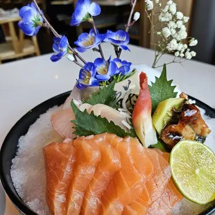 sushi and sashimi, food, sashimi, sushi