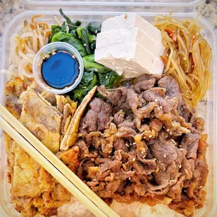 MEAT JUN and Beef Bulgogi Combo