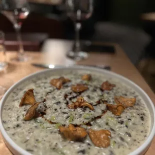 Mushroom risotto