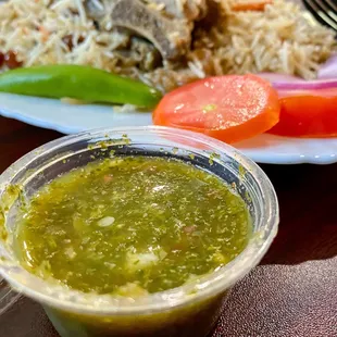 Afghani chutney