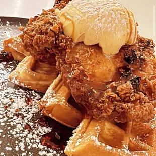 Chicken &amp; Waffles