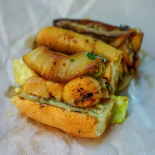 Seared Scallops Sandwich - IG: @nelson_eats