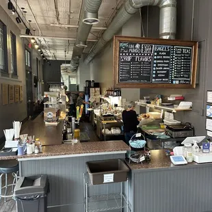 Inside and where you order