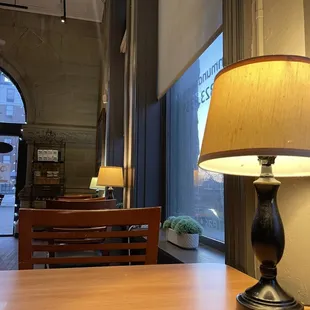 Nice view from my table.