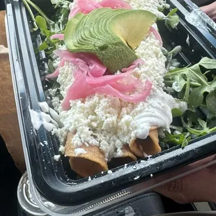 Beef flautas