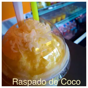 a smoothie in a plastic cup
