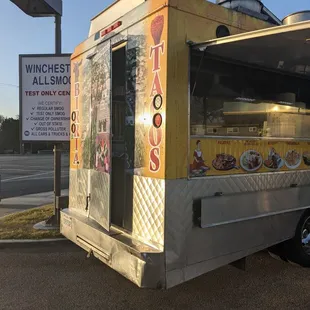 Corner of Moorpark and Winchester, on the Valero lot.