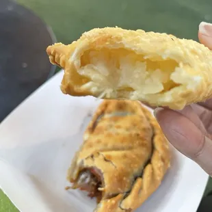 Papa con Cebolla Empanada
