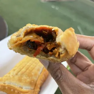 Champiñones Empanada