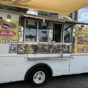 Food Truck, located between Chevron gas station &amp; Holiday Inn hotel.