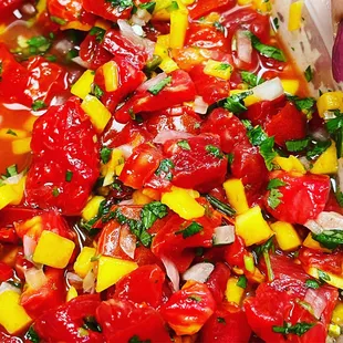 Mango pico de gallo