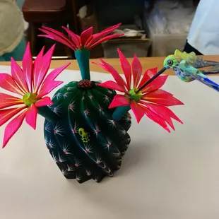 Oaxacan wood carving i bought friend's wedding. The ladies packed it wonderfully for shipping.