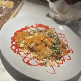 Salmon Mango Chipotle with Rice as a substitute