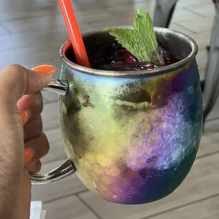 dessert, drink
