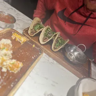 Street Tacos with corn