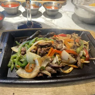 Steak Fajitas