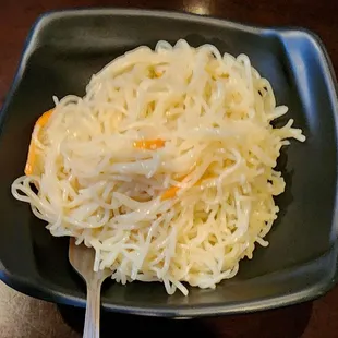 Complimentary noodle salad. The best! I could order 100 of these