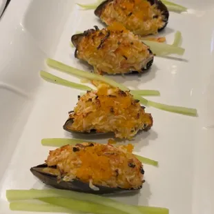 Baked Mussels