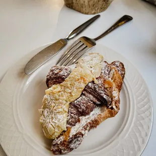Almond croissant