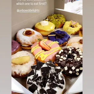 dough desserts, food, donuts