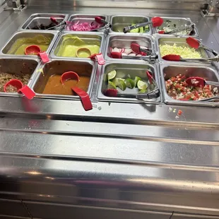 Salsa bar