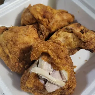 Thighs and breast