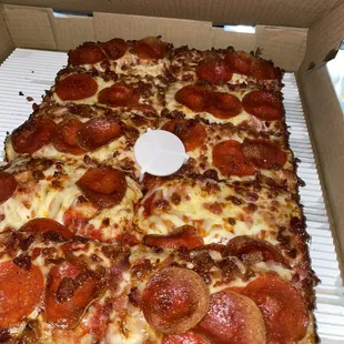 Pizza Special - With Bacon and Pepperoni