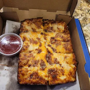 Triple cheese bread