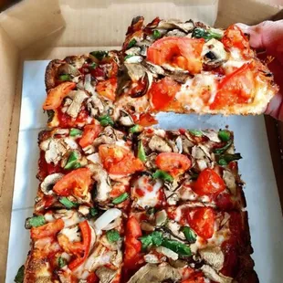 food, pizza
