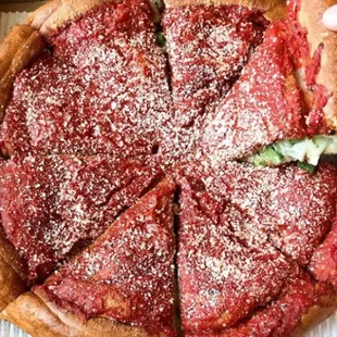 pizza, food