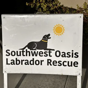 Friendly space for pups, including hosting local rescues