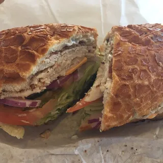 Turkey, Bacon, and Garlic Sauce