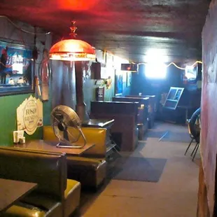 the inside of a restaurant