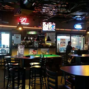 billiards and pool tables