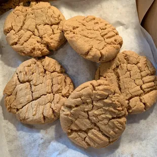 Double Peanut Butter Cookie! It is a buttery delicate delight.