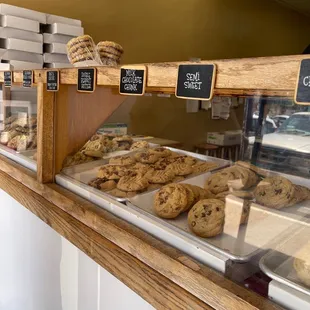 a display of cookies