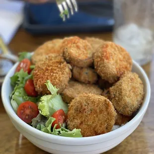 Amazing food - the egg plant Katsu was so good - and fresh eggplant from the chefs garden - you can't get better than that!