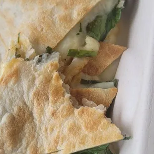 Veggie quesodilla