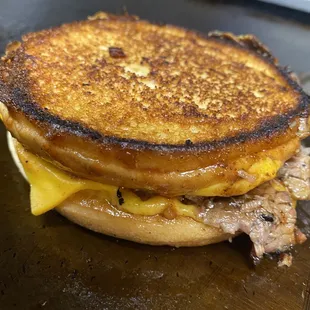 a grilled cheese sandwich