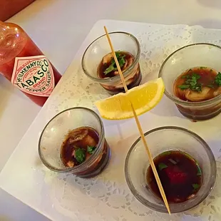Oyster Shooters